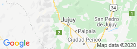 San Salvador De Jujuy map